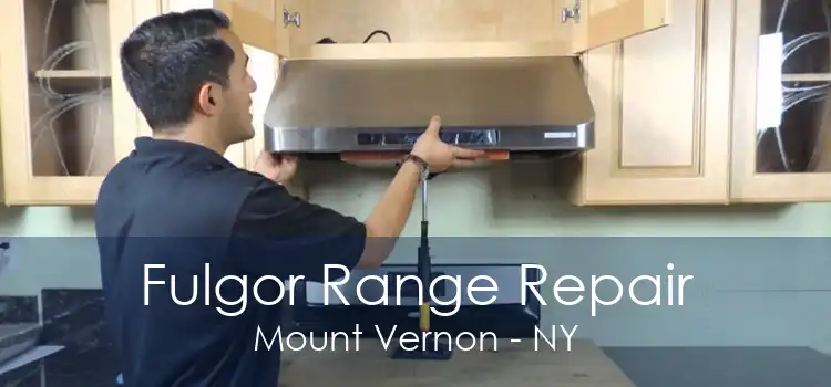 Fulgor Range Repair Mount Vernon - NY