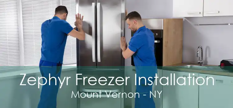 Zephyr Freezer Installation Mount Vernon - NY